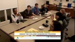 Inside the college admissions process Parenting TODAYshow com [upl. by Jereme]