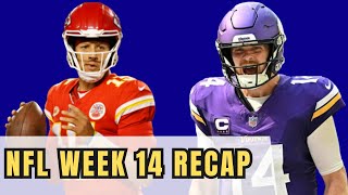 NFL WEEK 14 RECAP Packers blow it vs Lions Vikings SCHLACK Falcons Rams shock Bills [upl. by Vevay327]