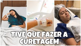 RELATO DA MINHA CURETAGEM AMIU  COMO É A RECUPERAÇÃO DOEU [upl. by Cirded43]