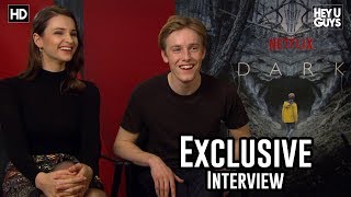 Louis Hofmann amp Lisa Vicari  Netflix Dark Season 1 Exclusive Interview [upl. by Oahc880]