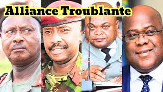 Alliance Troublante Que Cache la Visite de Tshisekedi et Tshiwewe en Ouganda [upl. by Goldenberg]