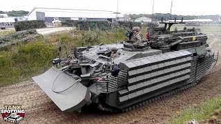 British Army Vehicle Parade And Battle  Tankfest 2016 [upl. by Ollie]