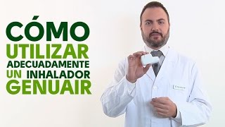 Cómo utilizar correctamente un inhalador Genuair Tu Farmacéutico Informa [upl. by Arul]