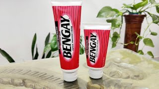 Bengay Ultra Strength Topical Analgesic Pain Relief Cream Review [upl. by Morgenthaler]