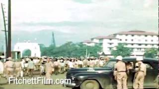 Fitchett Film  Philippine Independence July 4 1946 [upl. by Suhpoelc]