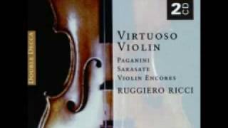 Paganini  Variations on God Save the King  Ruggiero Ricci [upl. by Pierette]