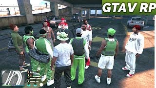 FLASHLAND GTA 5 RP FAMILIES VS BLOODS LA GUERRE COMMENCE 3 [upl. by Lessirg]