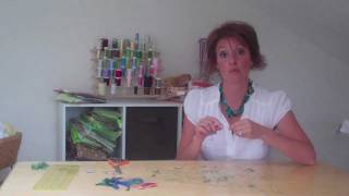 How To Make A Button Necklace Video Tutorial [upl. by Nuavahs739]