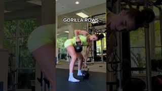 GORILLA Rows fitness trackandfield fitnessquotes youtubeshorts wealth fitnesswealth [upl. by Alasdair]