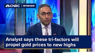 MUFG analyst says these trifactors will propel gold prices to new highs [upl. by Hobbs783]