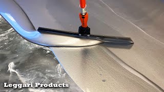 How To Install An Epoxy Floor From Beginning To End Over Existing Concrete  Easy DIY Full Tutorial [upl. by Akehsat131]