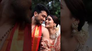 Kalidas jayaram❤️ tarini wedding 🔥tarini share beautiful wedding reel😍 [upl. by Inna]