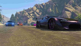 Cars Tuner Scene but in GTA V [upl. by Cheslie]