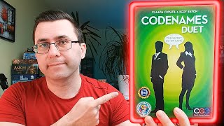 Codenames Duet has to GO or why Codenames and Codenames Pictures is Enough  Board Game Review [upl. by Nivrag825]