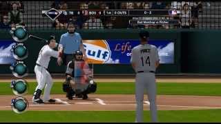 MLB 2K12 Tampa Bay Rays VS Boston Red Sox [upl. by Anar]