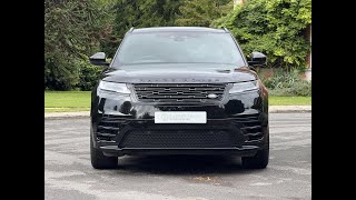 2023 Black Range Rover Velar D200 MHEV Dynamic HSE  Surrey Hills Motor Company [upl. by Niamart851]