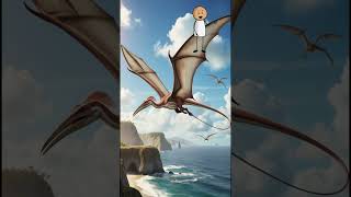 Pteranodon The King of the Prehistoric Skies 🦅🌊pteranodon cretaceous jurassic shorts universe [upl. by Eesdnil286]