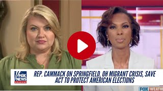 Rep Cammack On Springfield OH Migrant Crisis SAVE Act To Protect American Elections [upl. by Illona]