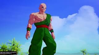 Tien Uses Tri Beam On Imperfect Cell Dragon Ball Z [upl. by Oiluj]