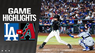 Dodgers vs Dbacks Game Highlights 9124  MLB Highlights [upl. by Kresic95]