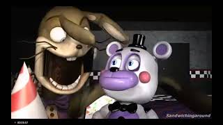 REACTING TO FNAF SHOWTIME BUT ITS CURSED WHATDIDIJUSTWATCH [upl. by Eemak]