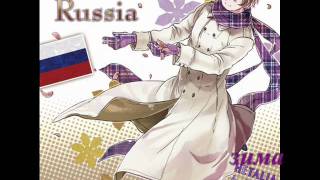 【 OFF VOCAL 】зима Winter Hetalia Russias character song [upl. by Chita]