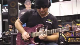 DV Mark MULTIAMP with Marco Sfogli NAMM 2014 [upl. by Skutchan765]