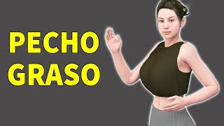 Ejercicio cardio para quemar grasa en el pecho [upl. by Eicnahc436]