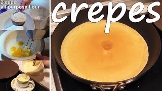 How to make amazing crepes [upl. by Bradman]