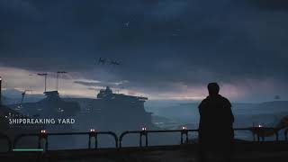 Star Wars Jedi Fallen Order  Follow Prauf Bracca Shipbreaking Yard Introduction Cutscene 2019 [upl. by Kin185]