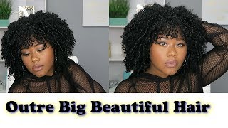 Watch me work Outre Big Beautiful Hair [upl. by Erdnael]