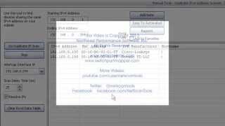 Duplicate IP Address Scanner [upl. by Lambard]