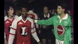 ASSE 10 Cannes  13e journée de D1 19901991 nouveau résumé [upl. by Ikciv327]