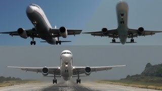 1 Hour of Insane Plane Spotting at Skiathos the 2nd St Maarten [upl. by Dionis]