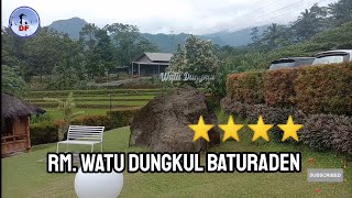 Warung Makan Watu Dungkul Karangtengah Baturaden Purwokerto Banyumas [upl. by Skcirdnek954]