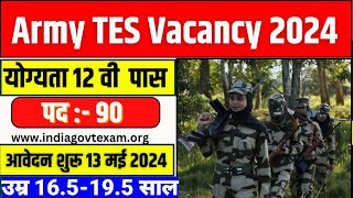 Indian Army TES 53 Recruitment 2025।Army Tes official notice 🔥 [upl. by Bortman]