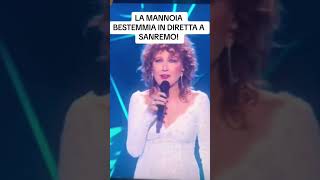 la Mannoia bestemmia in diretta a Sanremo [upl. by Buderus]