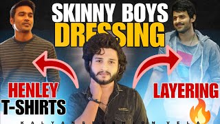 Fashion Tips for SKINNY GUYS Mee Time ochindhi 🔥 [upl. by Reifinnej]