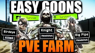 FEAR PVE GOONS NO MORE Escape From Tarkov PVE [upl. by Dow291]