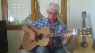 San Francisco  Guitar Cover  Tab   Maxime Le Forestier [upl. by Edras]