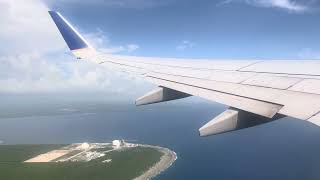 Copa Airlines B737700 take off Santo Domingo Airport [upl. by Nyrual891]