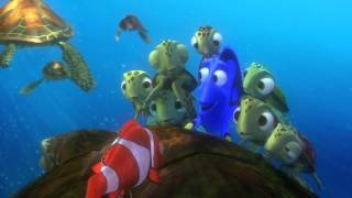 FINDING NEMO 3D  Just Keep Swimming clip [upl. by Atarman]