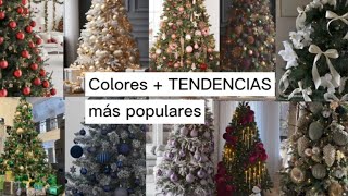 🎄 Las mejores tendencias para decorar tu árbol de Navidad 2024 🌟 Combinaciones para tú ÁRBOL [upl. by Persas576]