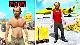 GTA 5  POOR TREVOR BECOME BILLIONAIRE IN GTA 5 Shorts [upl. by Cosetta706]