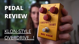 Using KlonStyle Overdrive  Pedal Demo amp Review Way Huge Conspiracy Theory [upl. by Rory]