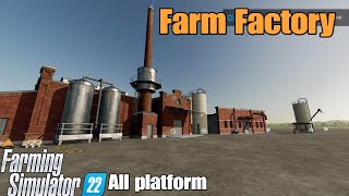 Farm Factory  FS22 mod for all platforms [upl. by Alliw]