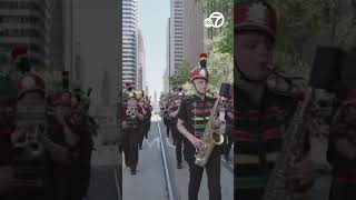 Music and cheers fill the ears of SF Pride Parade attendees [upl. by Ahsaeyt]