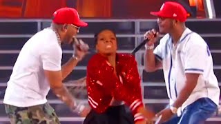 OMG Nelly Reunites With St Lunatics For AMAs Performance Despite 50M Legal Battlequot [upl. by Clougher838]