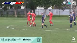 NPL Mens NNSW New Lambton FC vs Broadmeadow Magic FC Round 22 [upl. by Hogen]