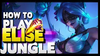 How to play ELISE jungle in Season 14 League of Legends 2024 Guide [upl. by Lelith486]